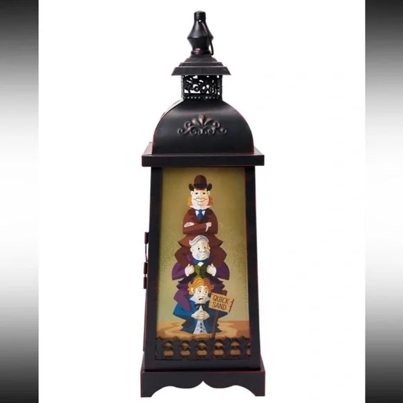 ☠️ DISNEY Haunted Mansion Disneyland Lantern Stretch Room Halloween Decor NEW - Picture 4 of 11